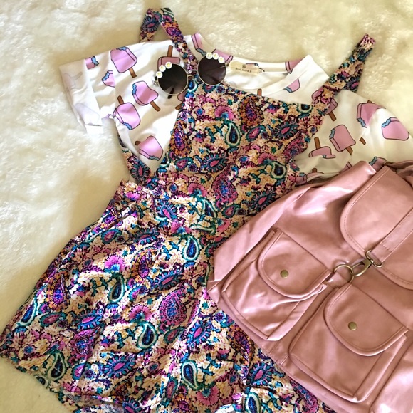 Paisley Romper - Picture 3 of 3