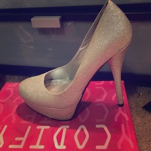 Sparkly heels