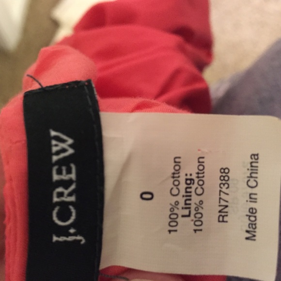J. Crew Scoop Neck Coral Dress - Picture 2 of 3