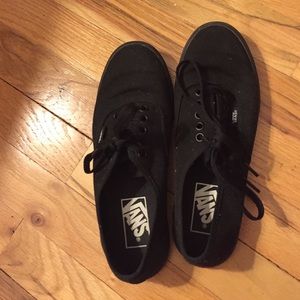 Women's black vans