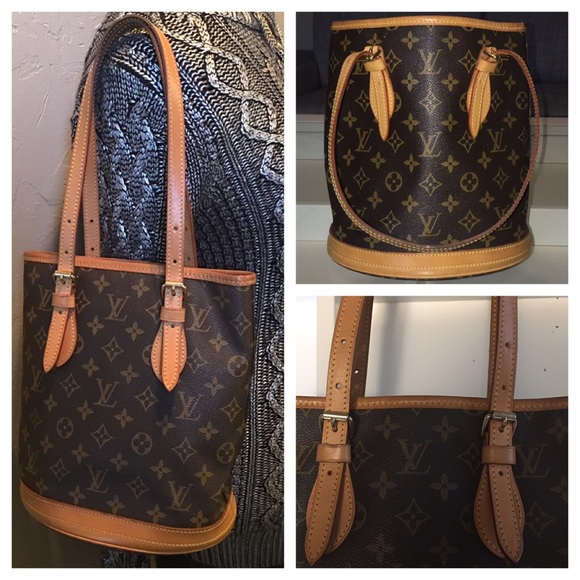 🍡SOLD🍡AUTHENTIC LOUIS VUITTON BUCKET PM - Picture 2 of 4