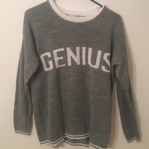 Grey sweater
