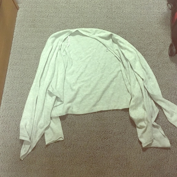 Aeropostale light grey cardigan