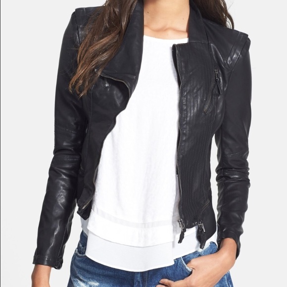 Vegan Leather Jacket