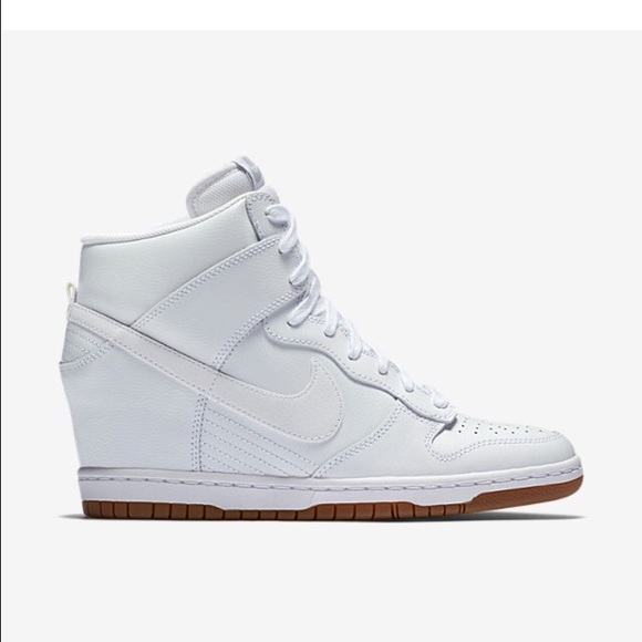 Nike dunks sneaker wedge