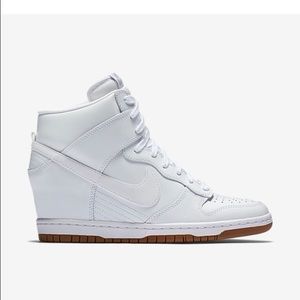 Nike dunks sneaker wedge