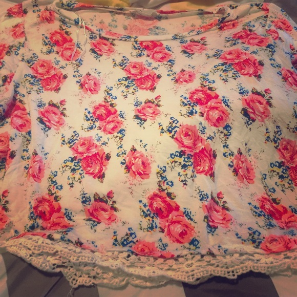 Stylish  flower casual or dress it up shirt
