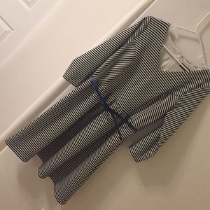 The Limited A Line Dress with belt