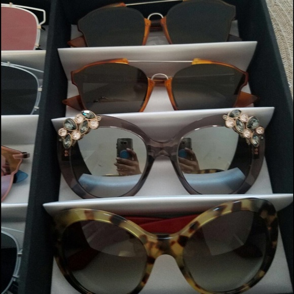 Original Gucci, Jimmy Choo sunglasses w/o case❗️❗️