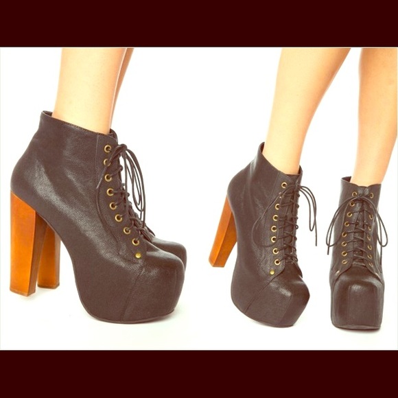 JEFFREY CAMPBELL LITA BOOT - Black, size 8.5