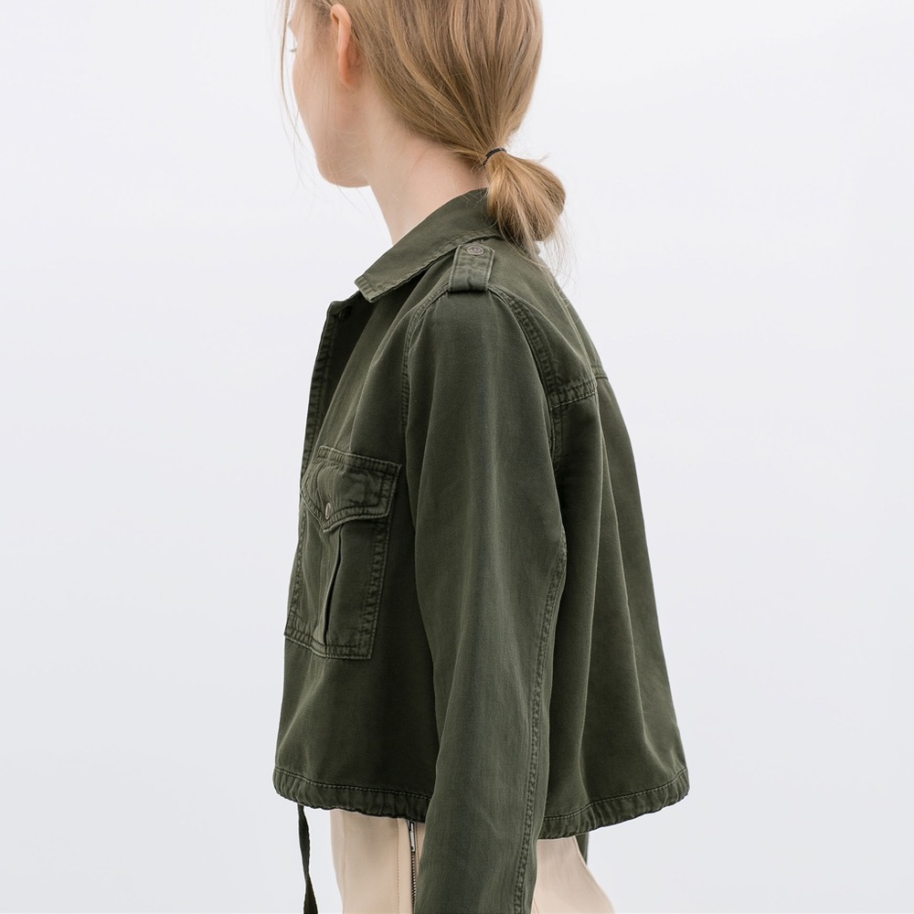 Dark Green Corduroy Jacket + Free Gift