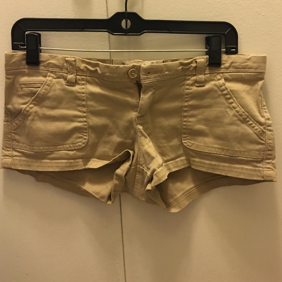 Khaki Hollister Shorts