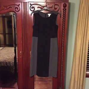 Chico's Black and Gray Dress