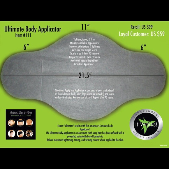 IT WORKS BODY APPLICATOR