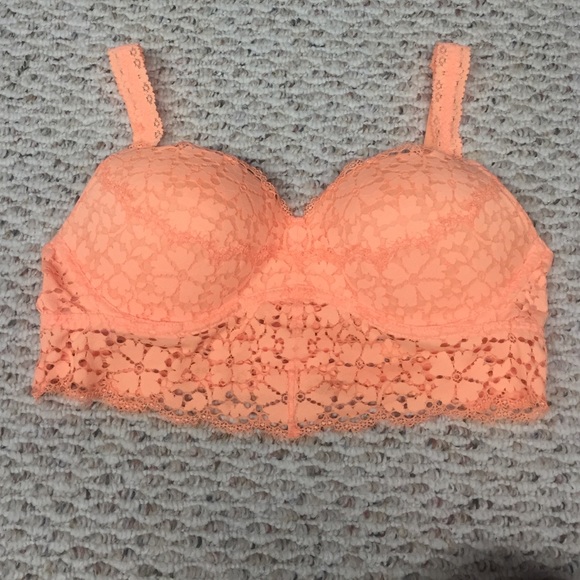 Victoria's Secret pink push up bra