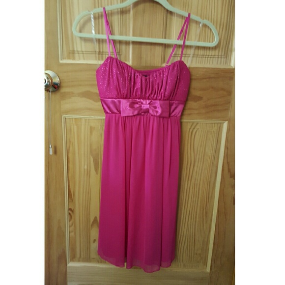 Dark Pink Semi/Prom dress