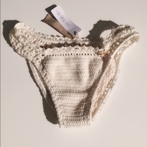 Crochet Cheeky Bikini Bottoms