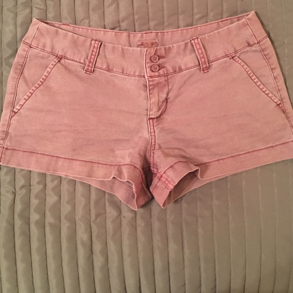 Dusty Purple Short Shorts