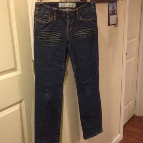 Loft slim and straight jeans