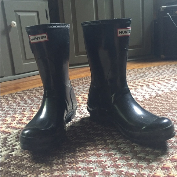 Black Hunter Boots size 7