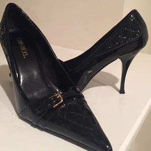 Black Patent Pumps
