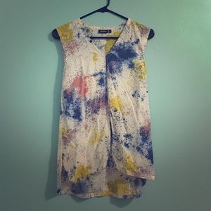 Kate spade Saturday splatter print blouse