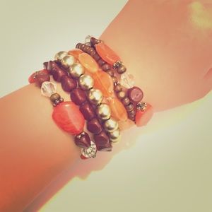 Stackable bracelets! 💕