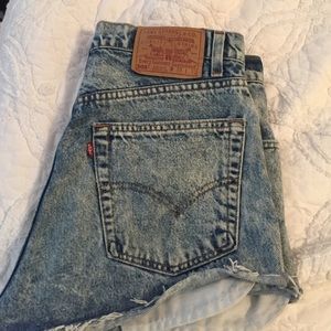 levi jean shorts