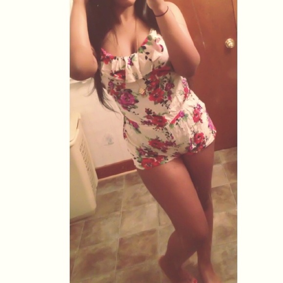 Cute Floral Romper