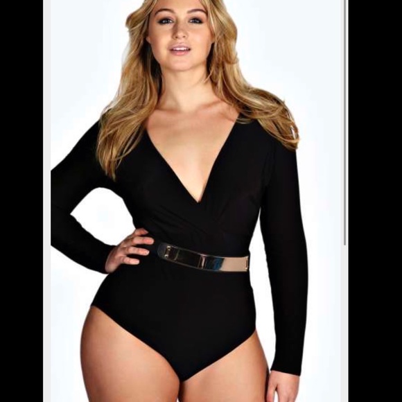 Isla Plunge Neck Bodysuit