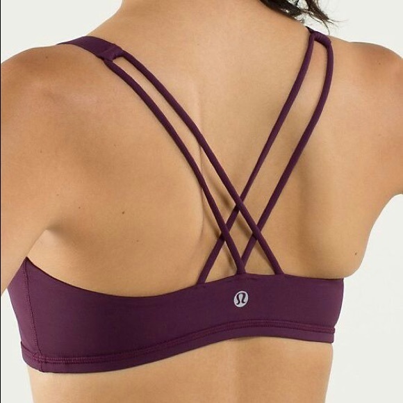 Lululemon Free to Be Sports Bra Plum/Maroon