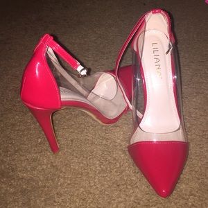 New red pumps from lolashoetique size 7