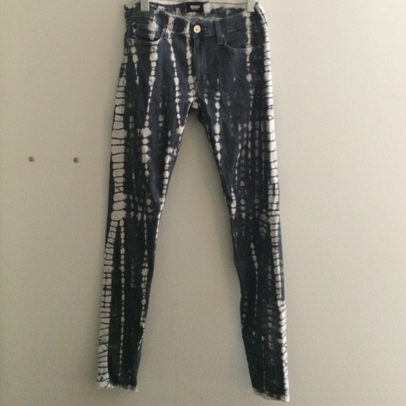 Tie dye print jeans