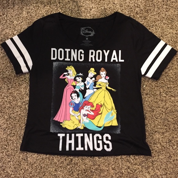 Tag still attached"Doing Royal Things" graphic tee - Picture 1 of 3