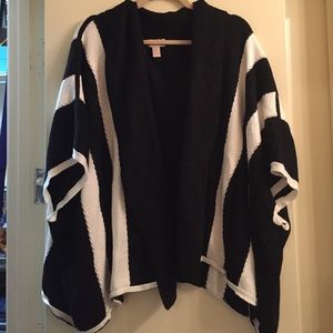 F21 Sweater Poncho