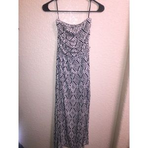 Forever 21 Black & White Printed Maxi