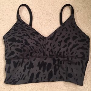 Lululemon leopard print bra