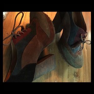 Platform funky shoes