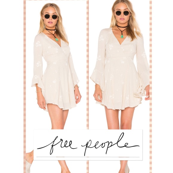 Free People Dresses & Skirts - NWT free people Almond colored dress ❤️