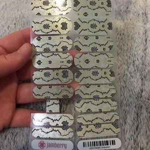 Jamberry Metallic Snakeskin nail wraps