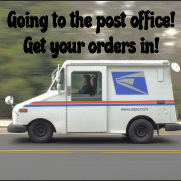 Post office run!