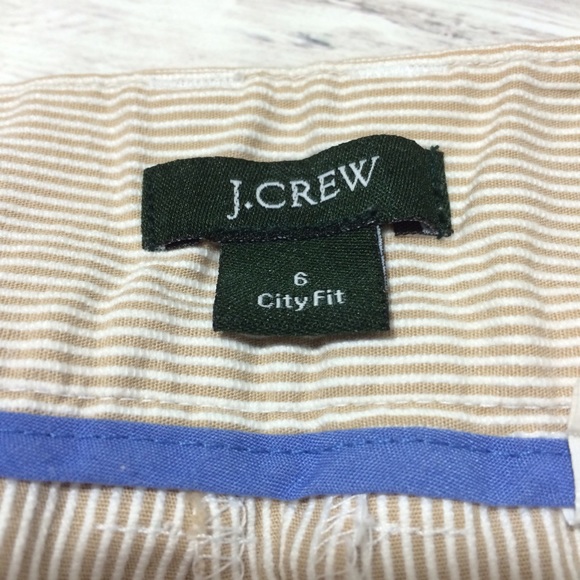 J.Crew Seersucker City Short 5" - Size 6 - Picture 3 of 3