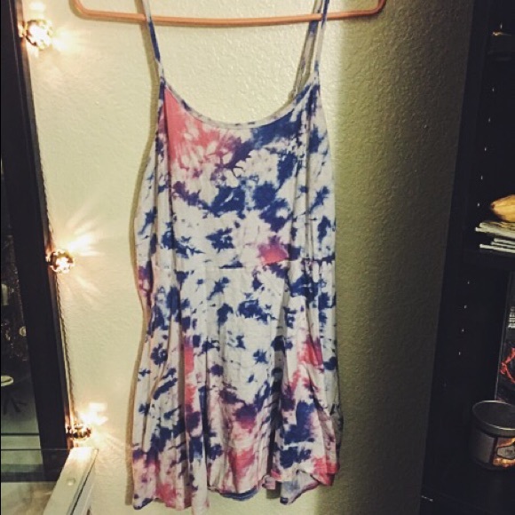 Cotton on tie dye skater dress - Picture 2 of 3