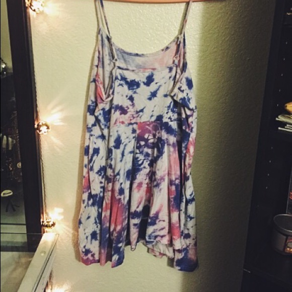 Cotton on tie dye skater dress - Picture 3 of 3