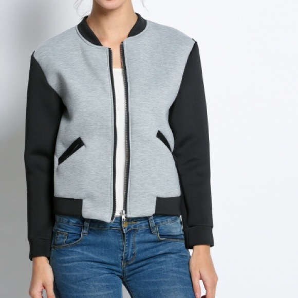 Stylish Bomber Jacket - Picture 2 of 8
