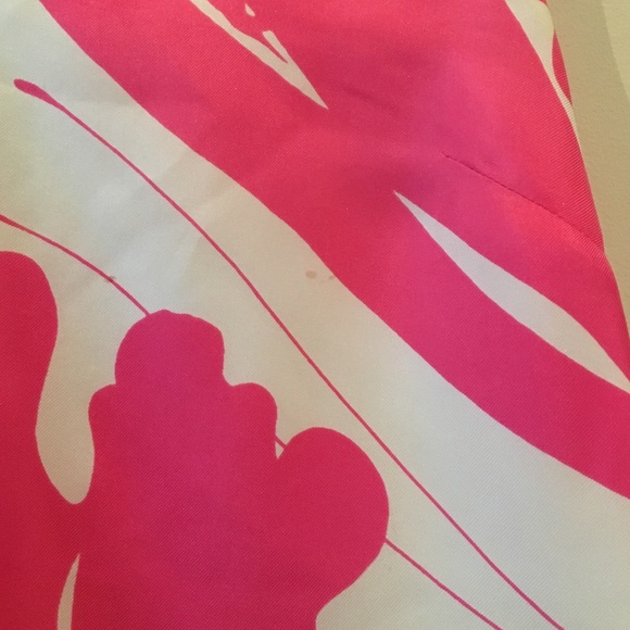 Silk Pink & White Tibi Dress - Picture 4 of 4