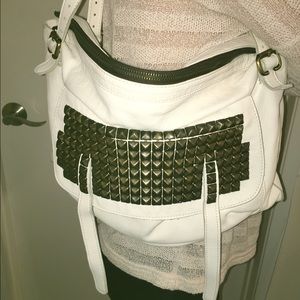 Tylie Malibu studded lather bag