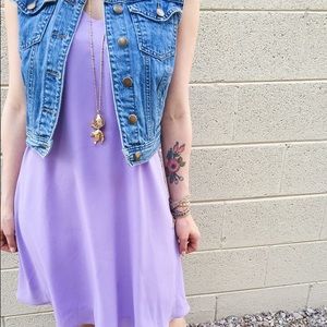 Long Kate Spade goldfish necklace