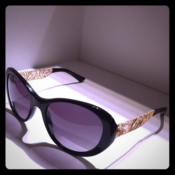 Dolce & Gabbana Black Gold Lace temples
