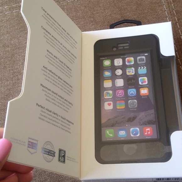 NEW LIFEPROOF NÜÜD WATERPROOF CASE iPhone 6 Black - Picture 3 of 4